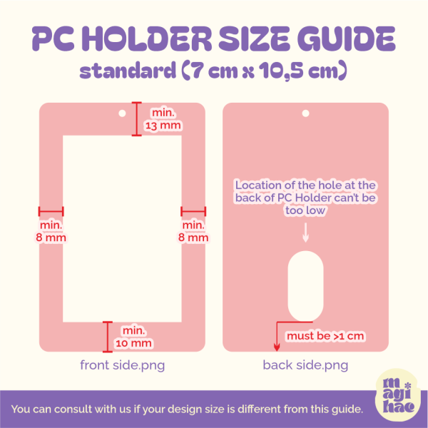 Photocard Holder 1 Side