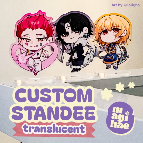 Translucent Acrylic Standee