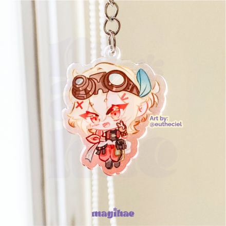 Translucent Acrylic Keychain