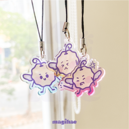 Translucent Acrylic Phonestrap