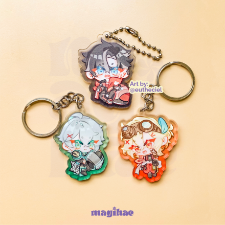 Translucent Acrylic Keychain